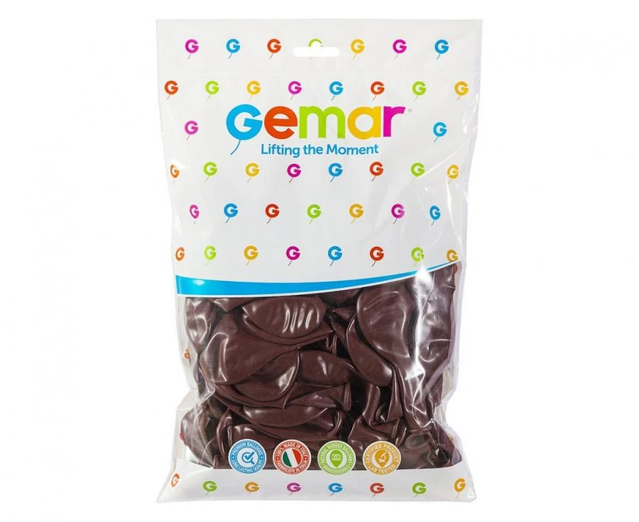 imagine-Set 100 baloane latex Gemar burgundy