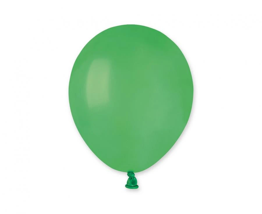 imagine-Set 100 baloane latex Gemar verde deschis 13 cm