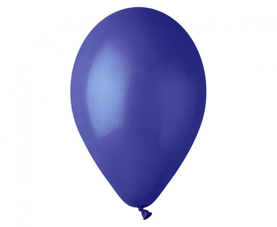 imagine-Set 100 baloane latex 30 cm Gemar albastru cerneala