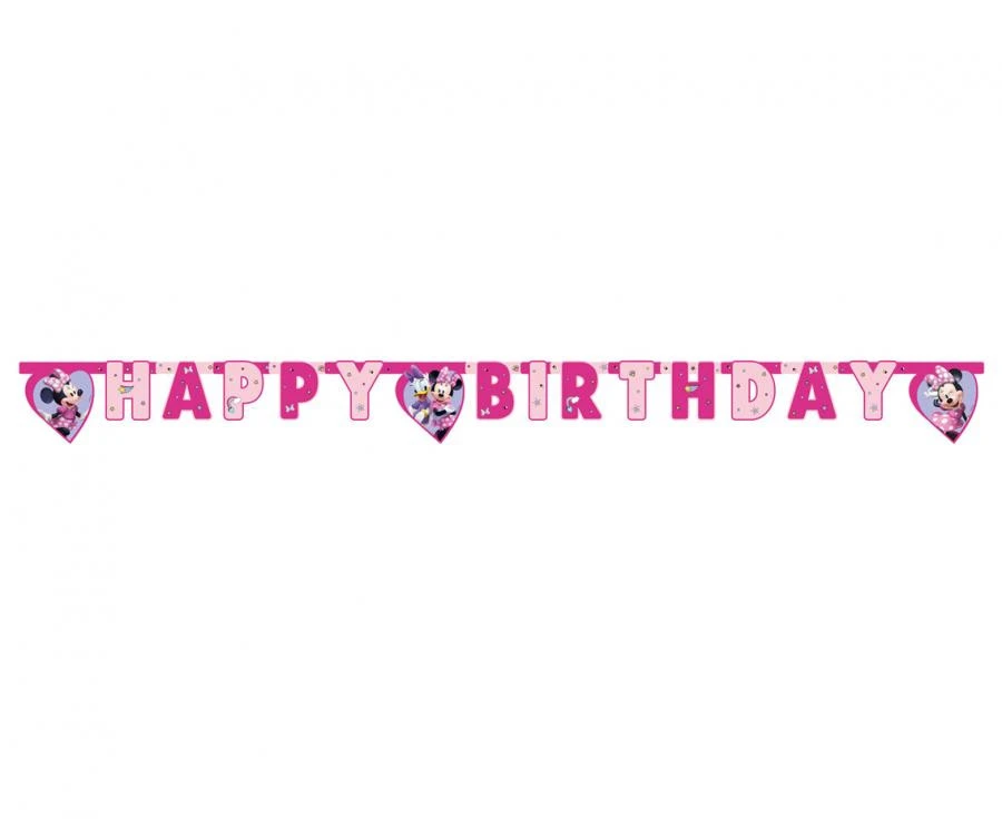 imagine-Happy Birthday Banner Minnie