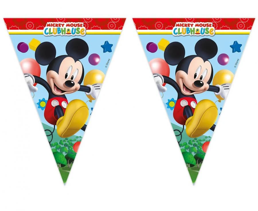 imagine-Banner triunghi Playful Mickey 230 cm