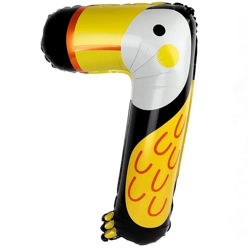 imagine-Balon folie cifra 7 Tucan