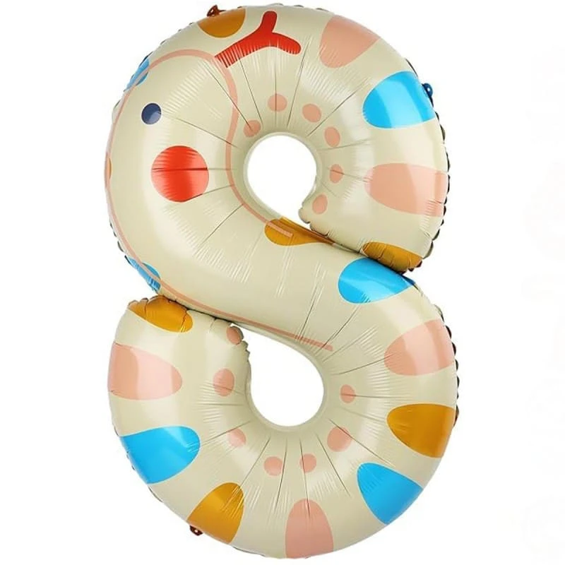 imagine-Balon folie cifra 8 Sarpe