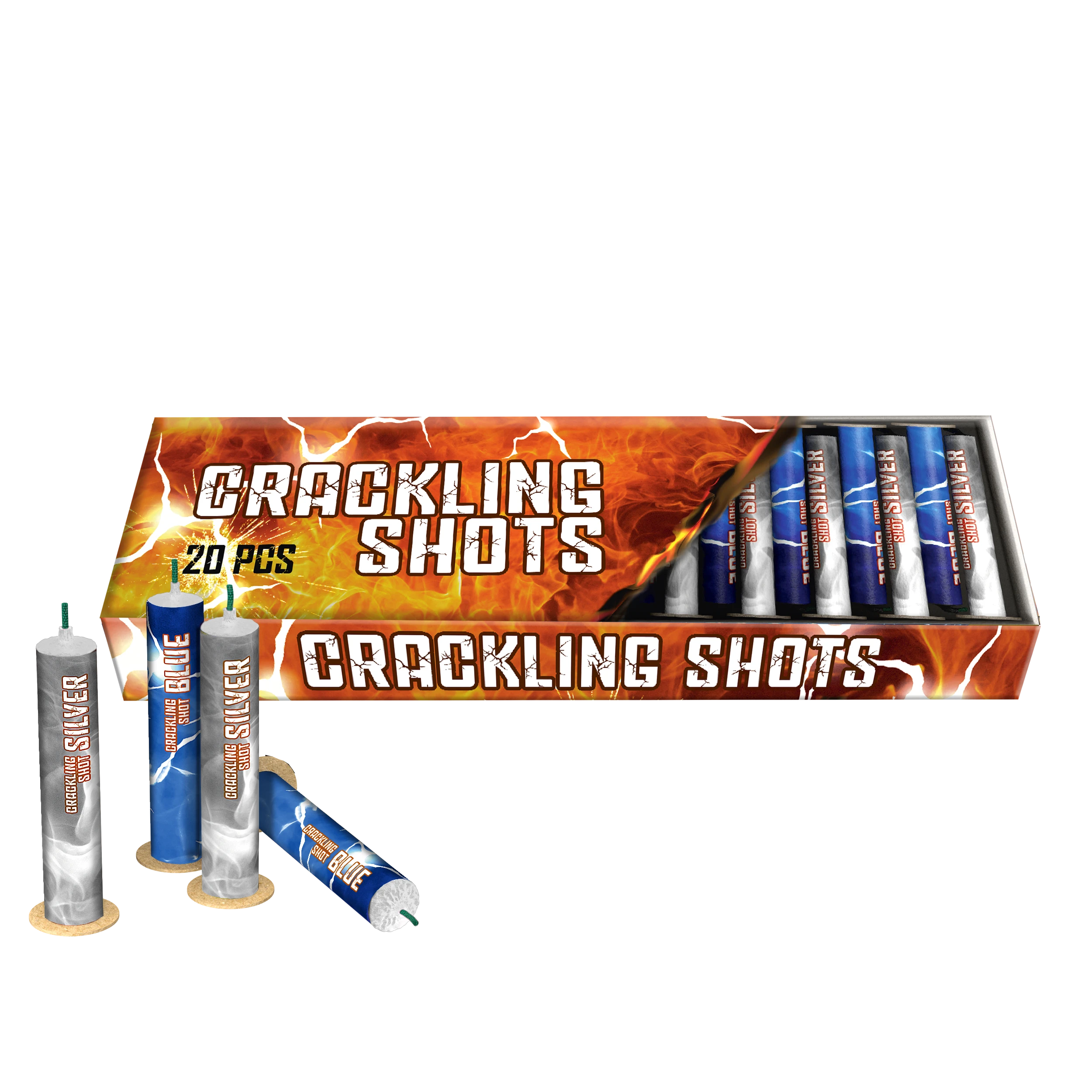 imagine-Crackling Shots 20 per set