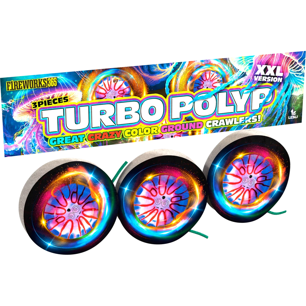 imagine-TURBO POLYP - Morisca de sol 3 per set