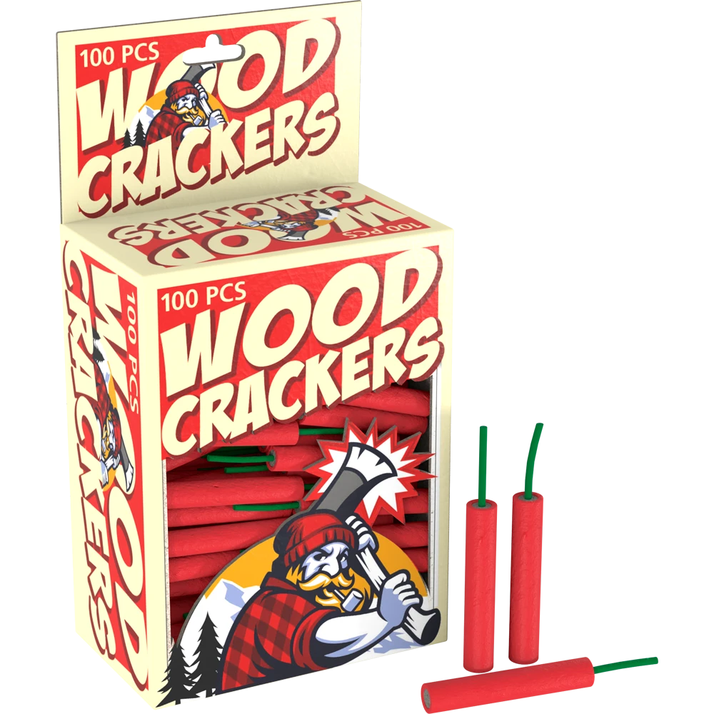 imagine-Wood Crackers Mini Pocnitori 100 Pcs