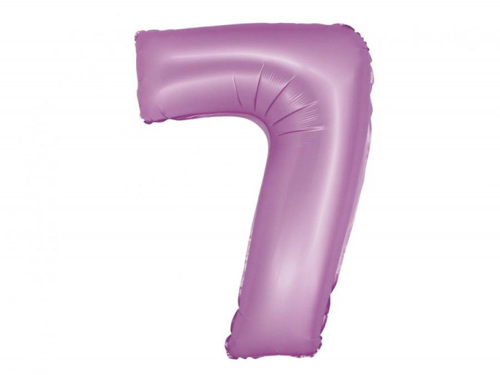 Imaginea produsului Balon folie lavanda cifra 7 – 76cm