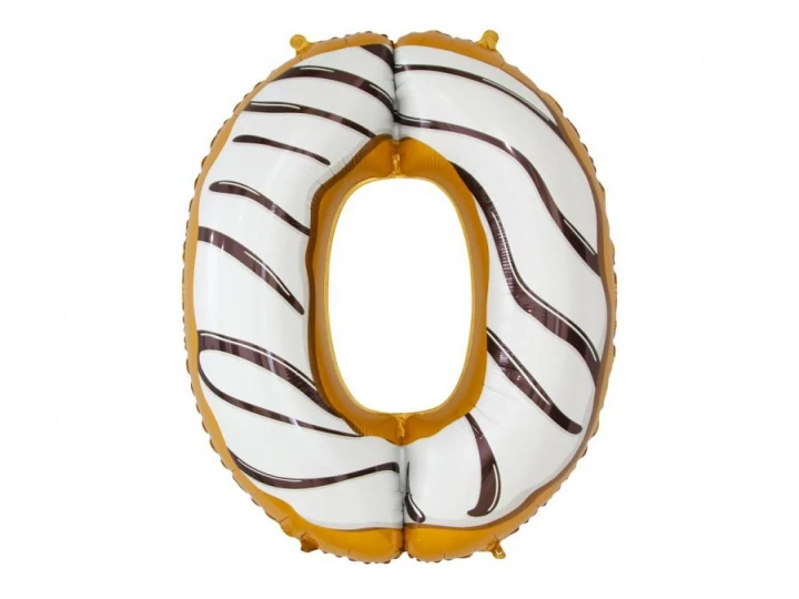 Imaginea produsului Balon folie gogoasa cifra 0 – 78cm