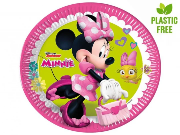 Imaginea produsului Set de 8 farfurii mari Minnie Mouse