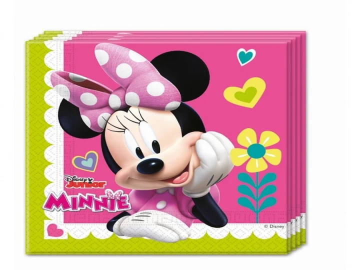 Imaginea produsului Set de 20 servetele Minnie Happy Helpers