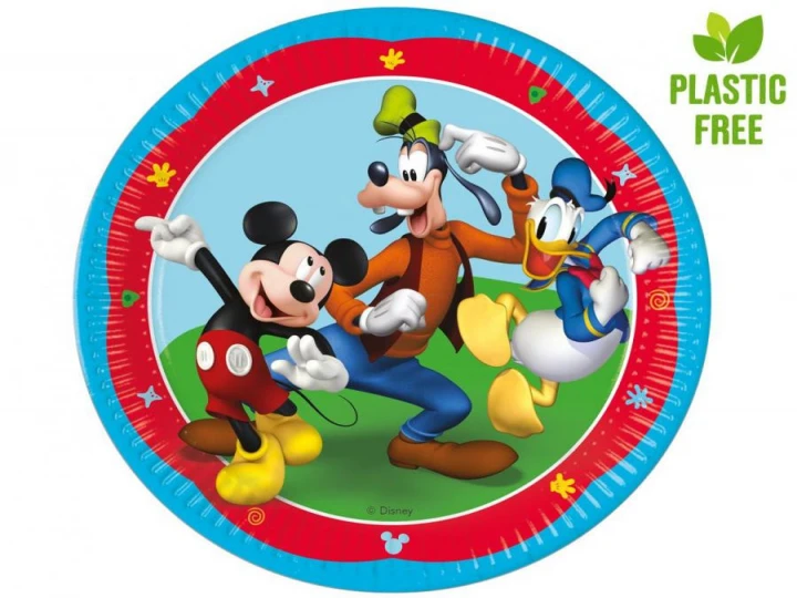Imaginea produsului Set de 8 farfurii Mickey Rock the House 23 cm