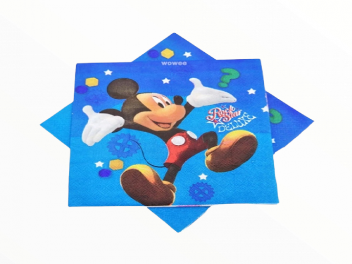 Imaginea produsului Set de 20 servetele Mickey Mouse