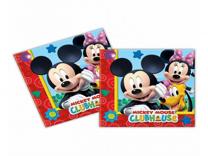 Imaginea produsului Set de 20 servetele Playful Mickey
