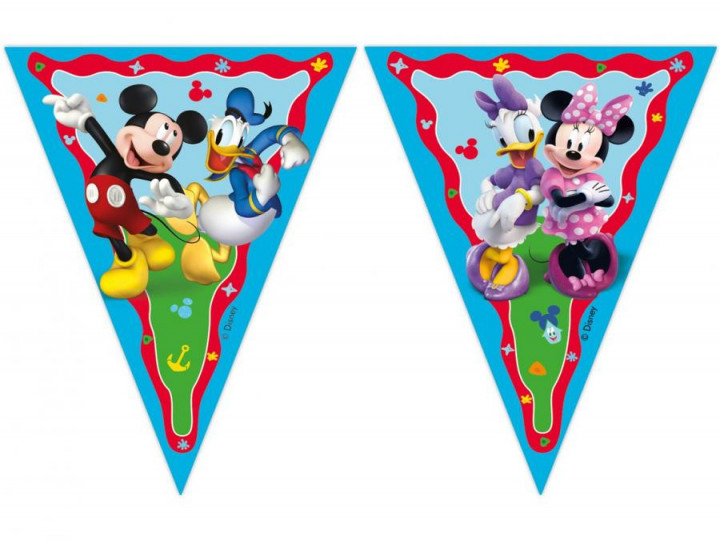 Imaginea produsului Banner triunghi Mickey Rock the House