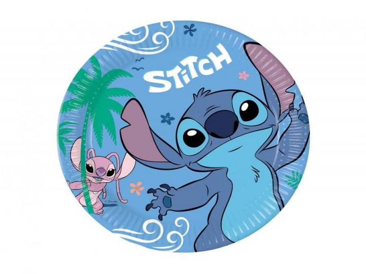 Imaginea produsului Set de 8 farfurii de 23 cm Stitch & Angel
