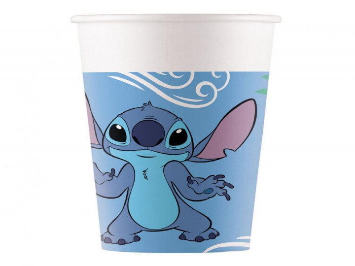 Imaginea produsului Set de 8 pahare Stitch & Angel de 200 ml
