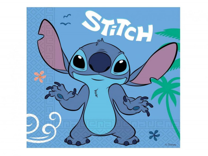 Imaginea produsului Set de 20 de servetele Stitch & Angel 33x33 cm