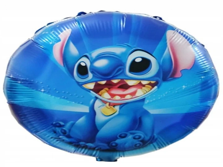 Imaginea produsului Balon din folie Stitch albastru 45 cm