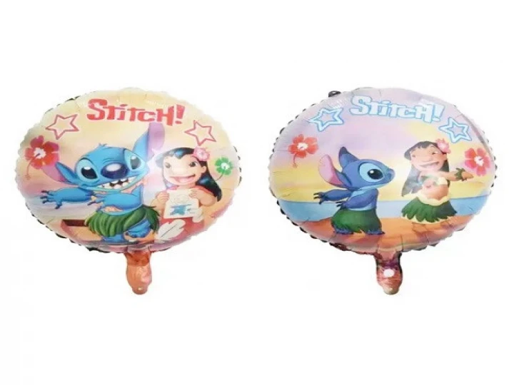 Imaginea produsului Balon din folie Stitch cu 2 fete 45 cm