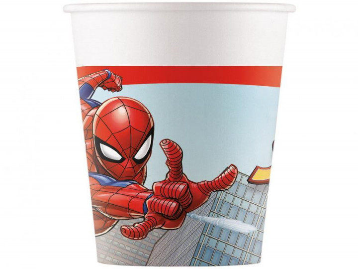 Imaginea produsului Set de 8 pahare Spiderman de 200 ml