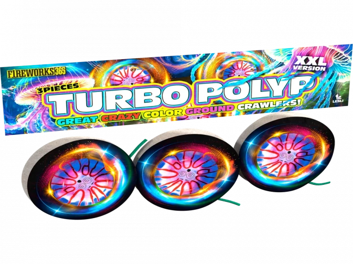 Imaginea produsului TURBO POLYP - Morisca de sol 3 per set