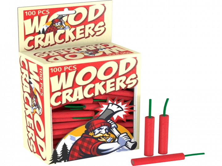 Imaginea produsului Wood Crackers Mini Pocnitori 100 Pcs